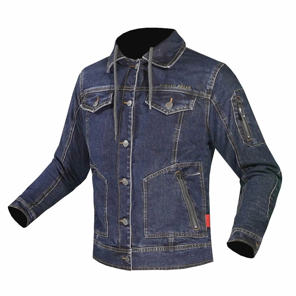 CHAQUETA LS2 OAKY JEANS AZUL MUJER