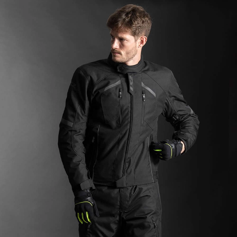 CHAQUETA LS2 SERRA EVO NEGRA HOMBRE
