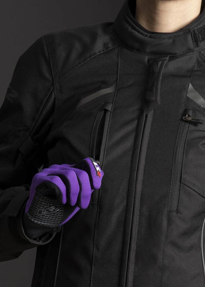 CHAQUETA LS2 SERRA EVO NEGRA HOMBRE