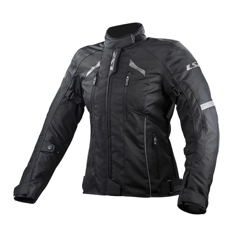 CHAQUETA LS2 SERRA EVO NEGRA MUJER
