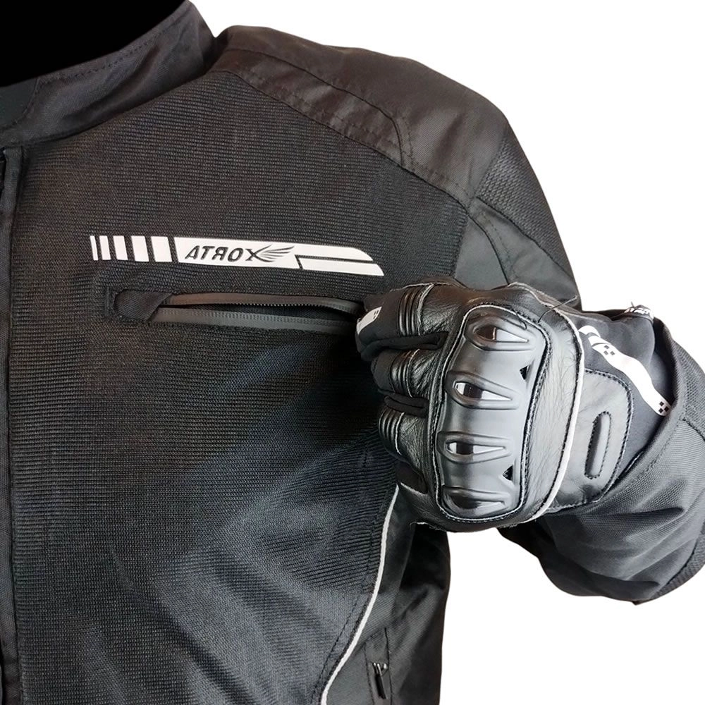 CHAQUETA ATROX AIRFLOW NEGRA