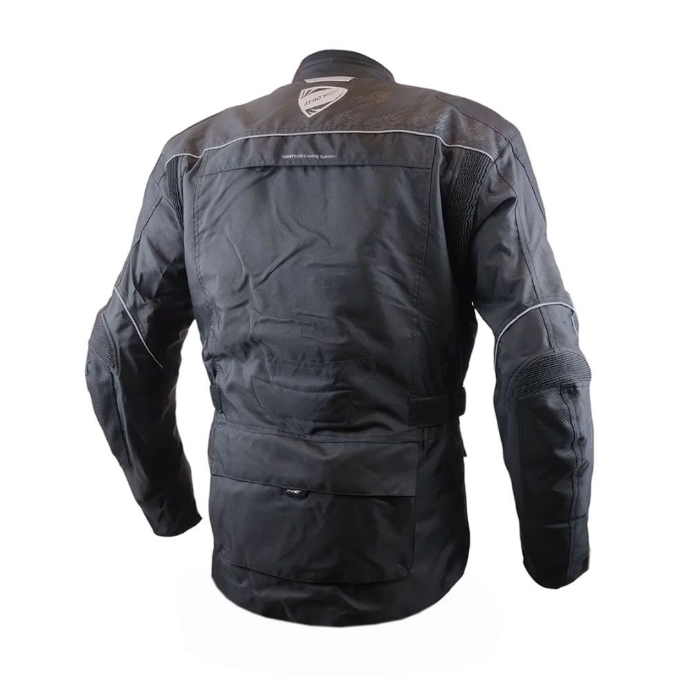 CHAQUETA ATROX TECH-1 LARGA NEGRA
