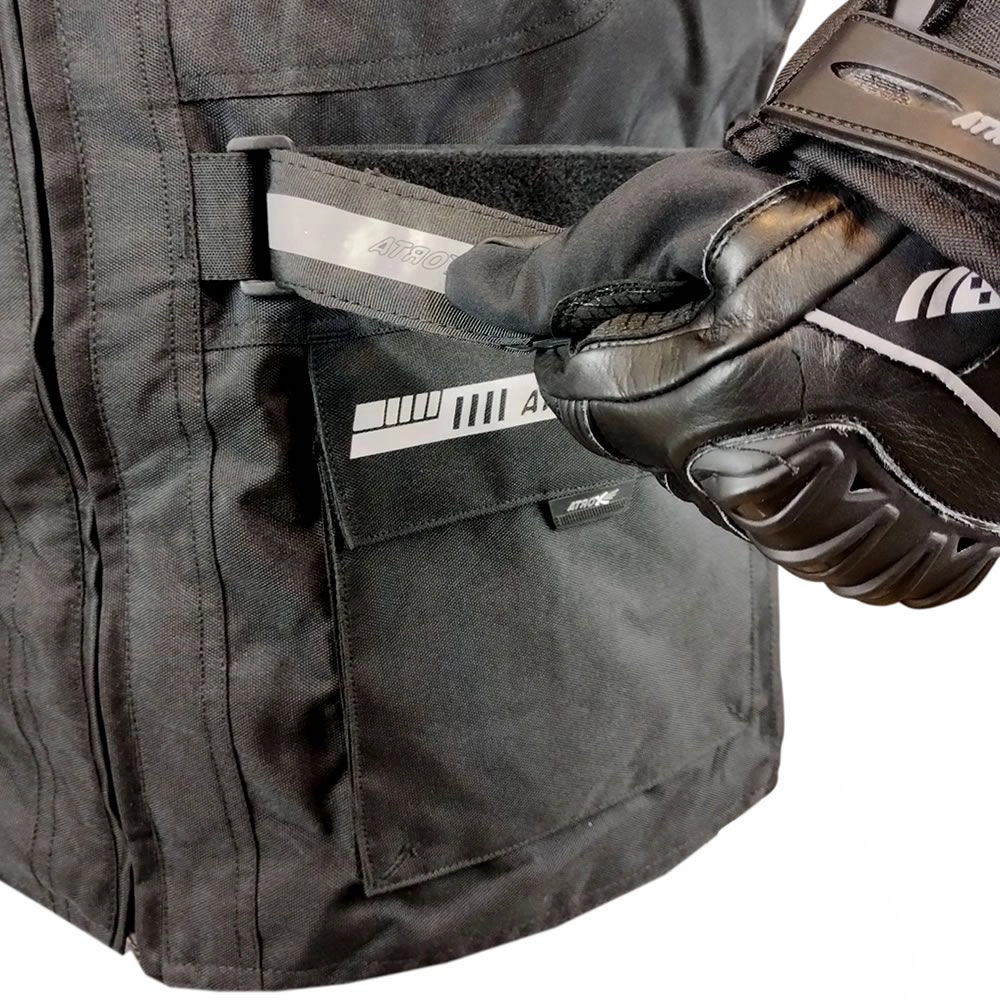 CHAQUETA ATROX CE 2203 LARGA NEGRA