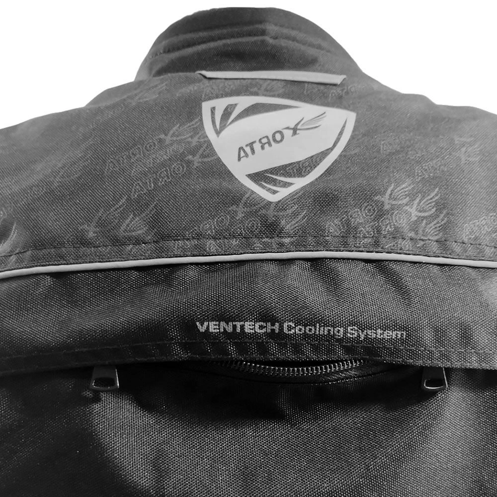 CHAQUETA ATROX TECH-1 LARGA NEGRA