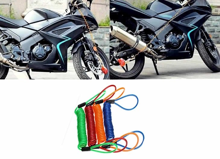 CUERDA SEGURIDAD CANDADOS DISCO VERDE