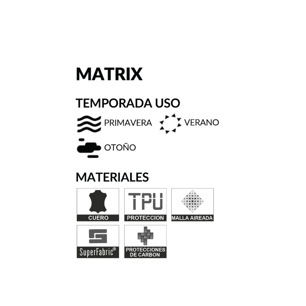 GUANTE SHELTER MATRIX NEGRO GRIS ROJO