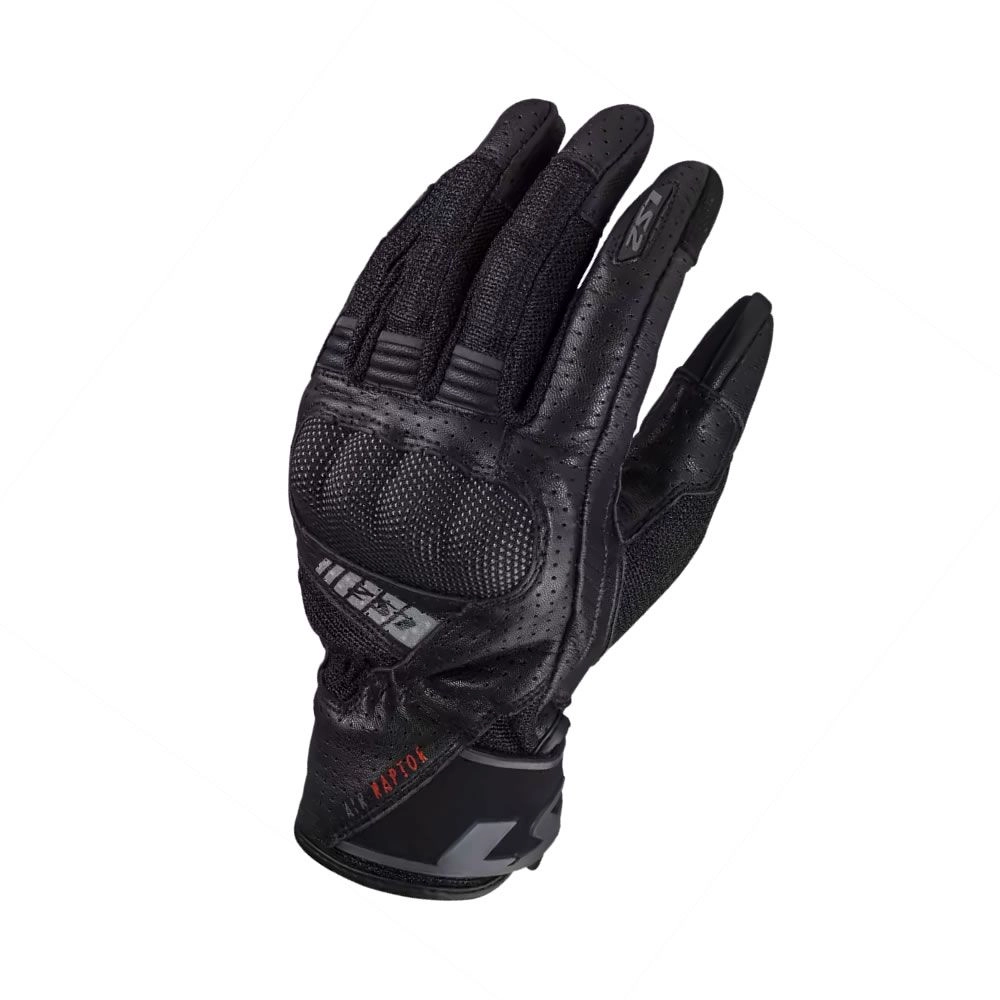 GUANTE LS2 AIR RAPTOR NEGRO HOMBRE