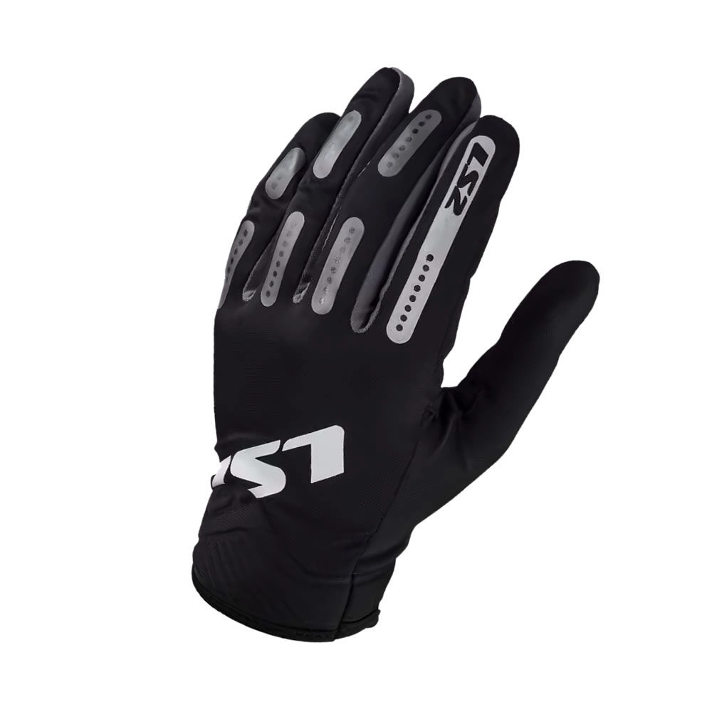 GUANTE LS2 BEND NEGRO GRIS HOMBRE