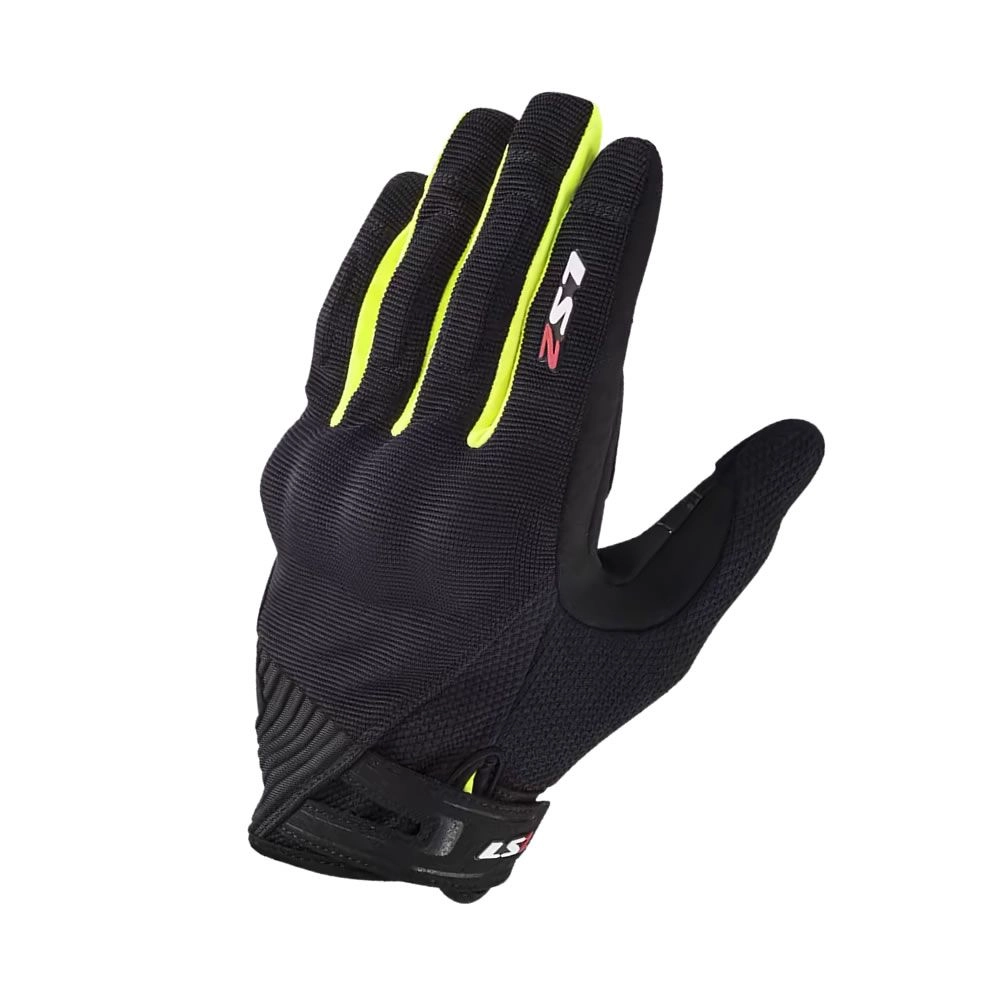 GUANTE LS2 DART II NEGRO AMARILLO HOMBRE