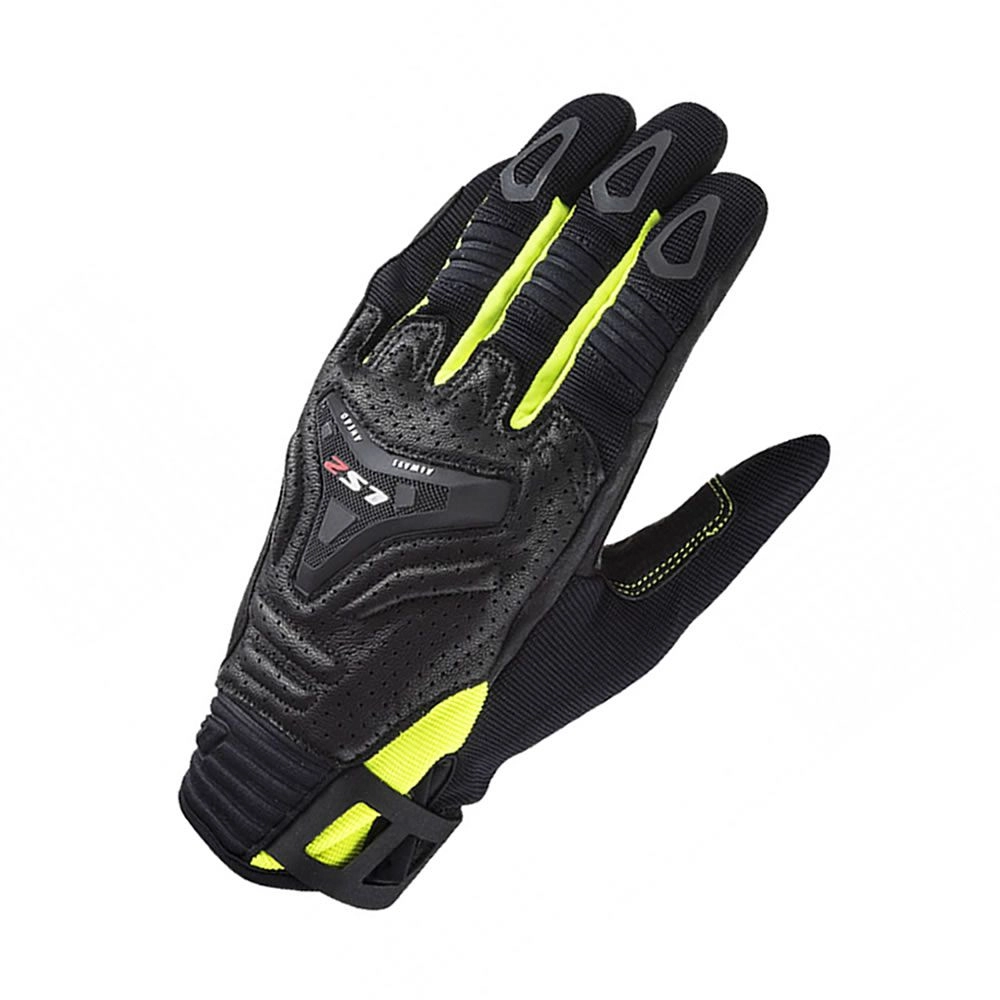 GUANTE LS2 ALL TERRAIN NEGRO AMARILLO HOMBRE