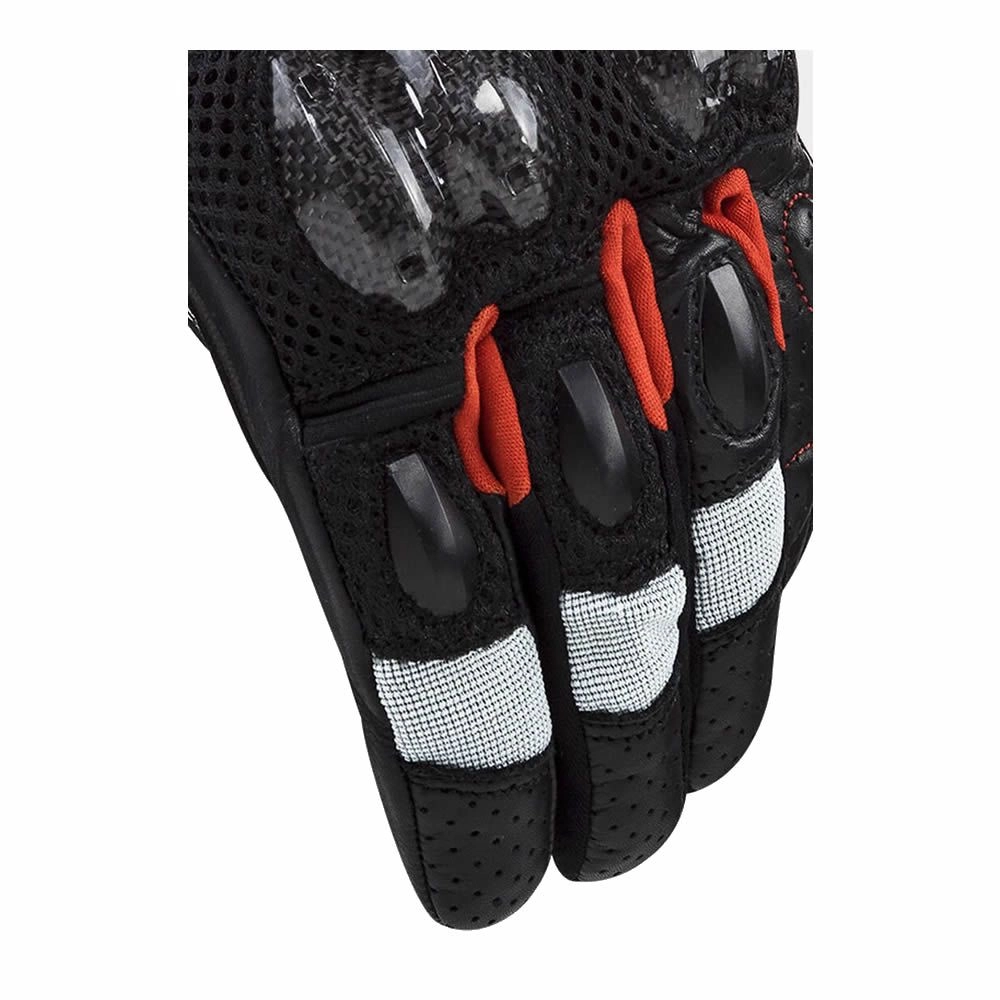 GUANTE LS2 SPARK II AIR NEGRO GRIS ROJO HOMBRE