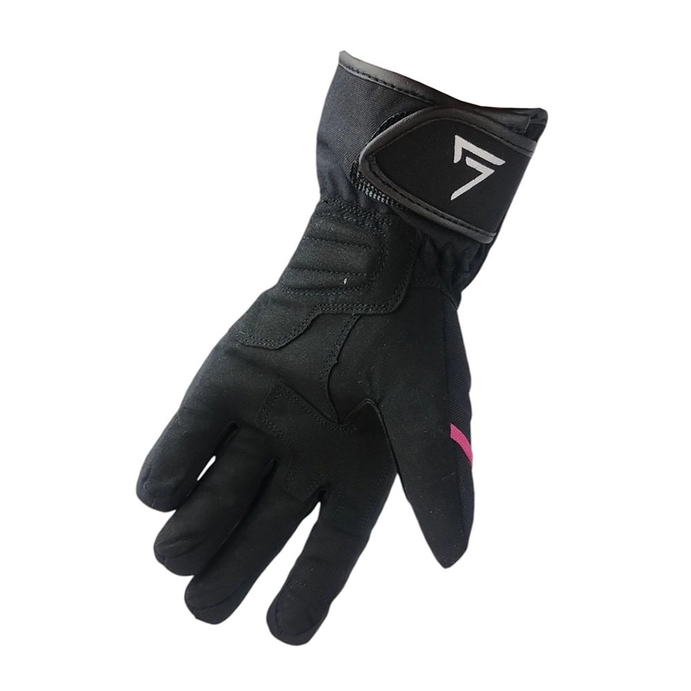 GUANTE SHELTER BLAKE WP NEGRO ROSA