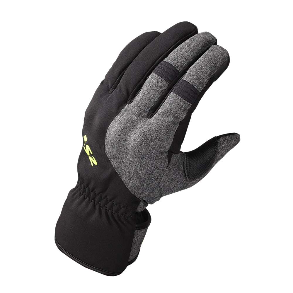 GUANTE LS2 URBS II NEGRO GRIS AMARILLO