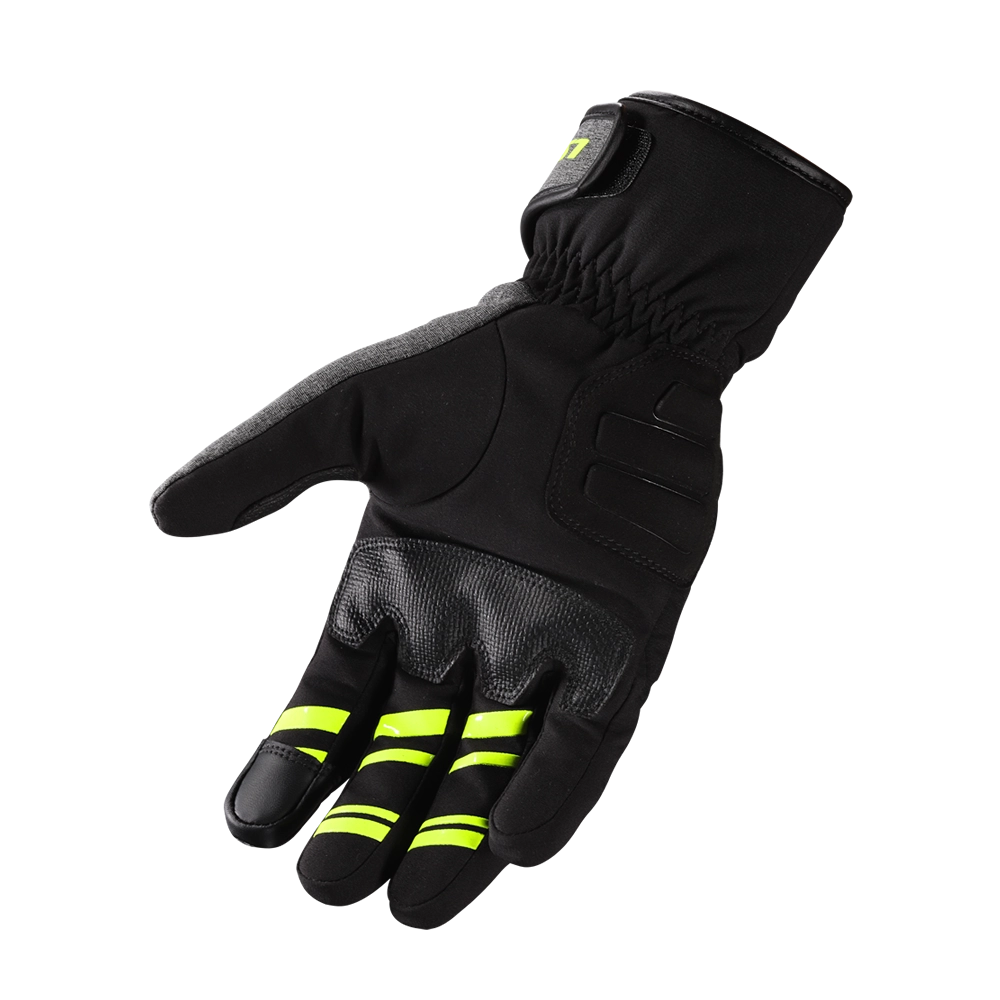 GUANTE LS2 URBS II NEGRO GRIS AMARILLO
