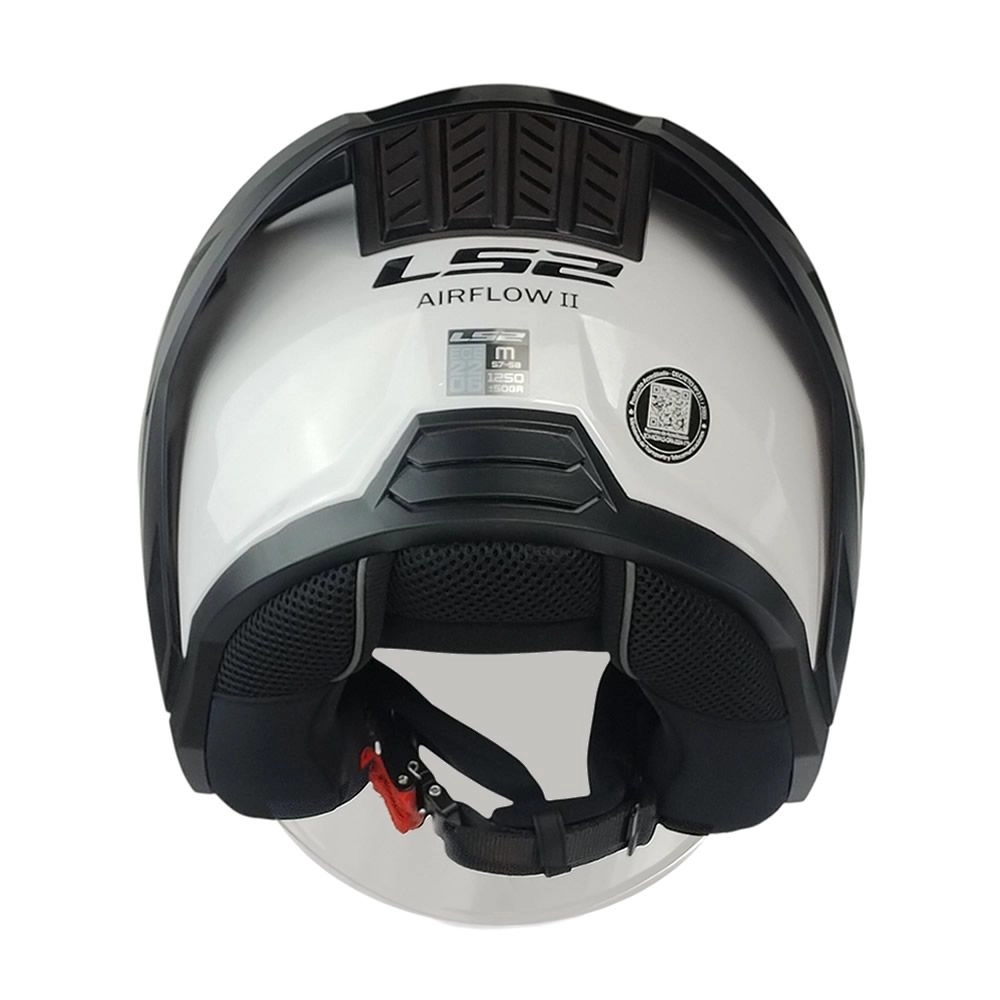 CASCO ABIERTO LS2 OF616 AIRFLOW II BLANCO
