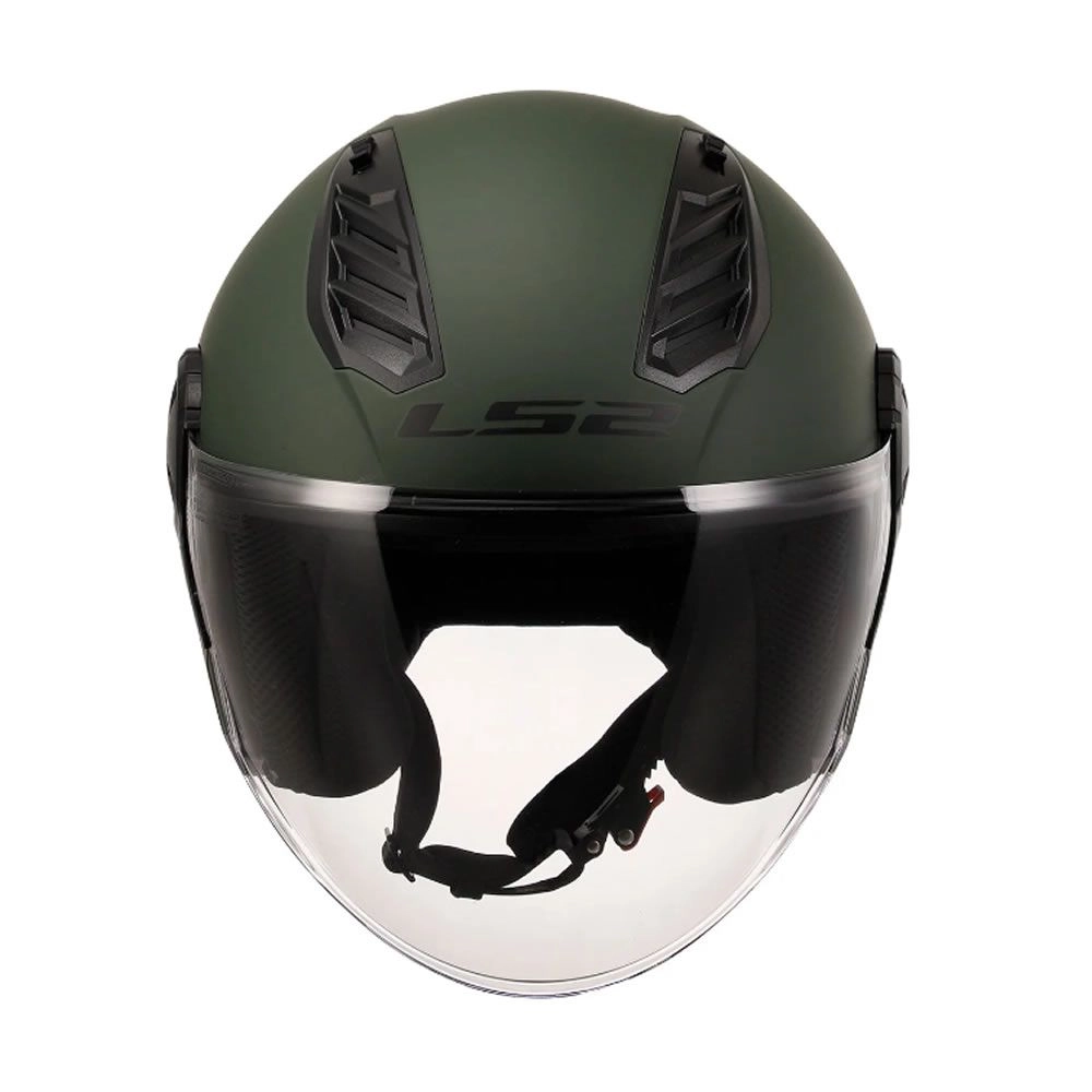 CASCO LS2 OF616 AIRFLOW II VERDE MILITAR