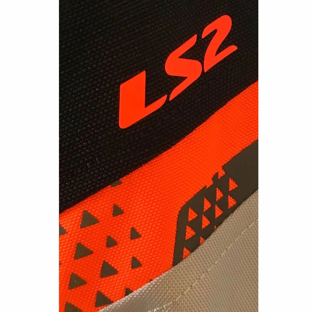 CHAQUETA LS2 SCOUT FOUR SEASON NEGRA GRIS NARANJA