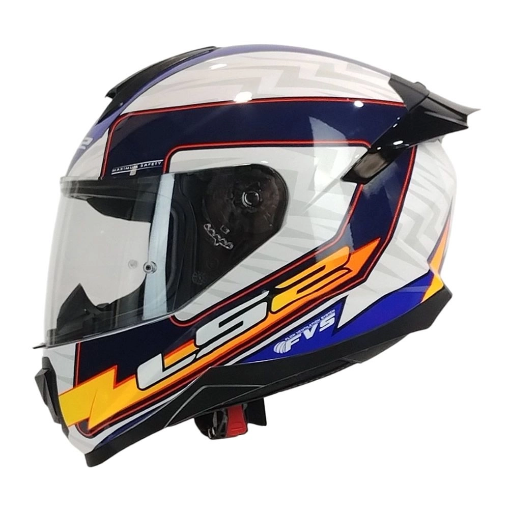 CASCO LS2 FF802 FLASH II ENERGY NEGRO MORA BLANCO