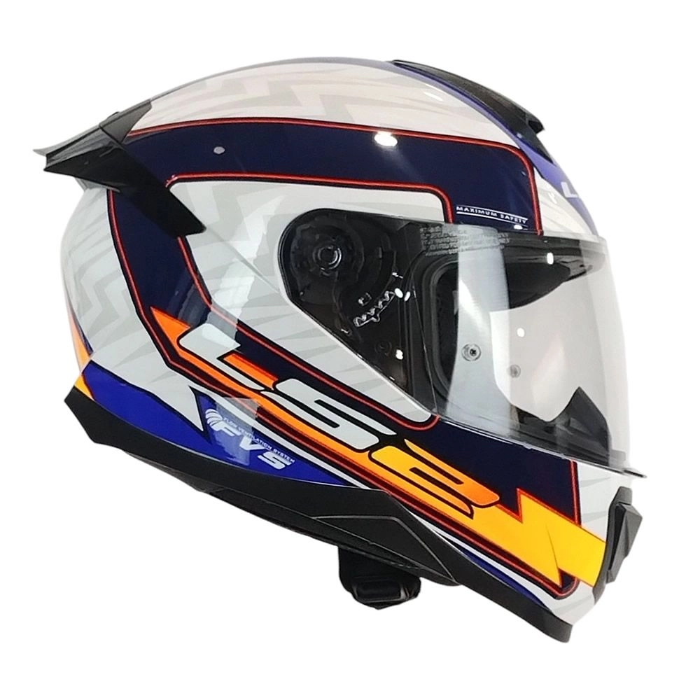 CASCO LS2 FF802 FLASH II ENERGY NEGRO MORA BLANCO