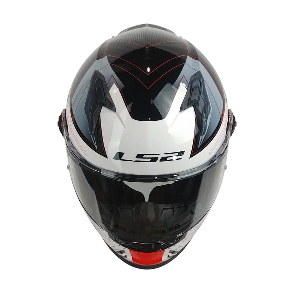 CASCO LS2 FF816 COSMOS DIGITAL BLANCO NEGRO ROJO