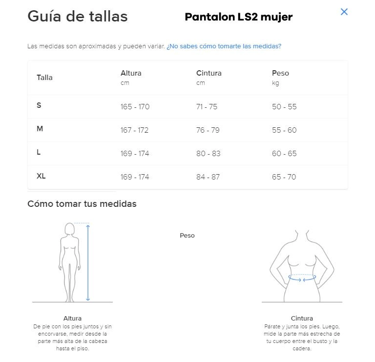 PANTALON LS2 CHART MUJER NEGRO ROJO