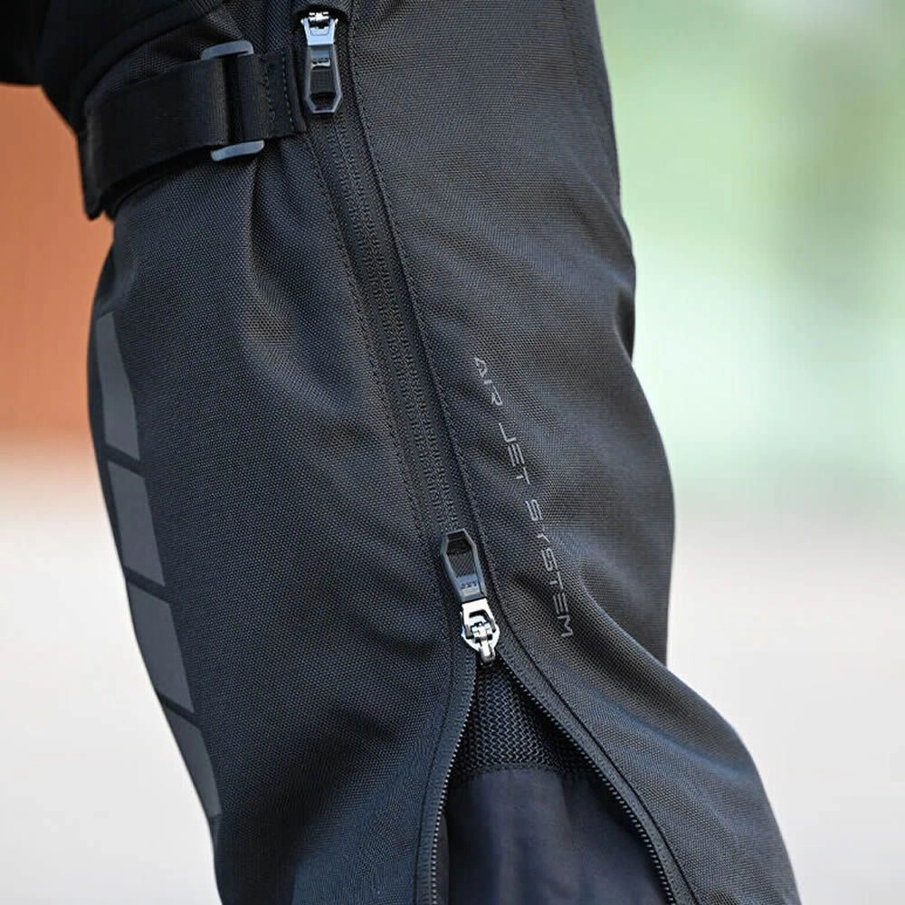 PANTALON LS2 TRAVEL NEGRO GRIS MUJER