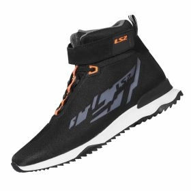 BOTA LS2 ACRUX NEGRA NARANJA HOMBRE