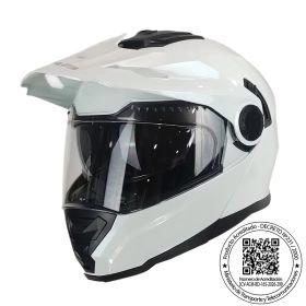 CASCO GHB 165 DOBLE PROPOSITO ABATIBLE BLANCO
