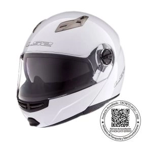 CASCO ABATIBLE LS2 FF370 EASY BLANCO