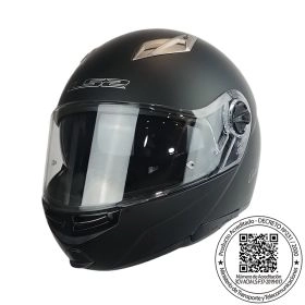 CASCO ABATIBLE LS2 FF370 EASY NEGRO MATE