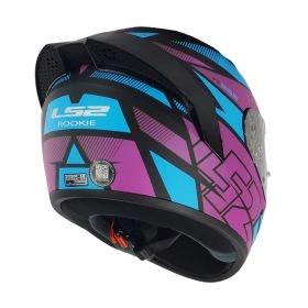 CASCO LS2 FF352 EVO AXTRO NEGRO AZUL MORADO MATE