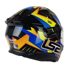 CASCO LS2 FF808 STREAM II TINUX NEGRO AMARILLO