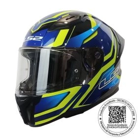 CASCO LS2 FF810 VIGO FLITZ AMARILLO AZUL