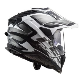 CASCO LS2 MX701 EXPLORER ALTER NEGRO BLANCO MATE