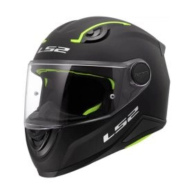 CASCO NIÑO LS2 FF812 KID NEGRO MATTE
