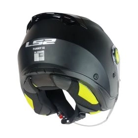 CASCO NIÑO LS2 OF622 FUNNY II JR NEGRO MATE