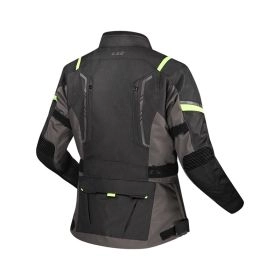 CHAQUETA LS2 NARVIK GRIS NEGRA AMARILLA MUJER