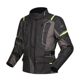 CHAQUETA LS2 NARVIK GRIS NEGRA AMARILLA MUJER