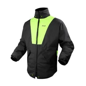 IMPERMEABLE LS2 X-RAIN NEGRO AMARILLO M - L 