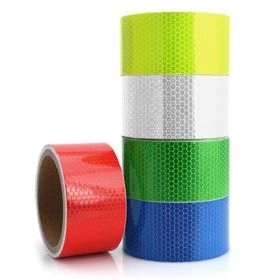 CINTA ADHESIVA REFLECTANTE 10MTS ROJA