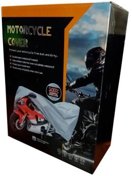 COBERTOR GRUESO IMPERMEABLE PEVA GRIS TALLA L