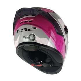 CASCO LS2 FF816 COSMOS STRIKE ROSA GRIS ST