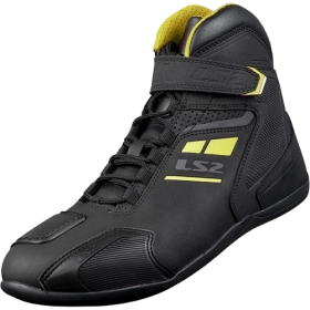 BOTA LS2 GARRA NEGRA AMARILLA HOMBRE