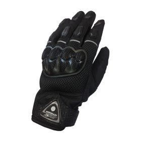 GUANTE ATROX DRAGSTER  CUERO MESH NEGRO