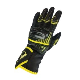 GUANTE SHELTER GRAVITY NEGRO GRIS AMARILLO