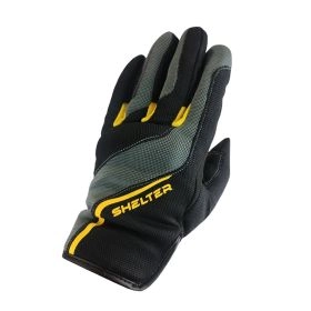 GUANTE SHELTER META TEXTIL NEGRO GRIS AMARILLO