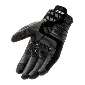 GUANTE LS2 OCTANE CUERO NEGRO VERDE WP
