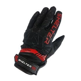 GUANTE SHELTER AIR FREE NEGRO ROJO