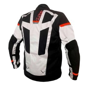 CHAQUETA LS2 SCOUT FOUR SEASON NEGRA GRIS NARANJA