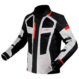 CHAQUETA LS2 SCOUT FOUR SEASON NEGRA GRIS NARANJA